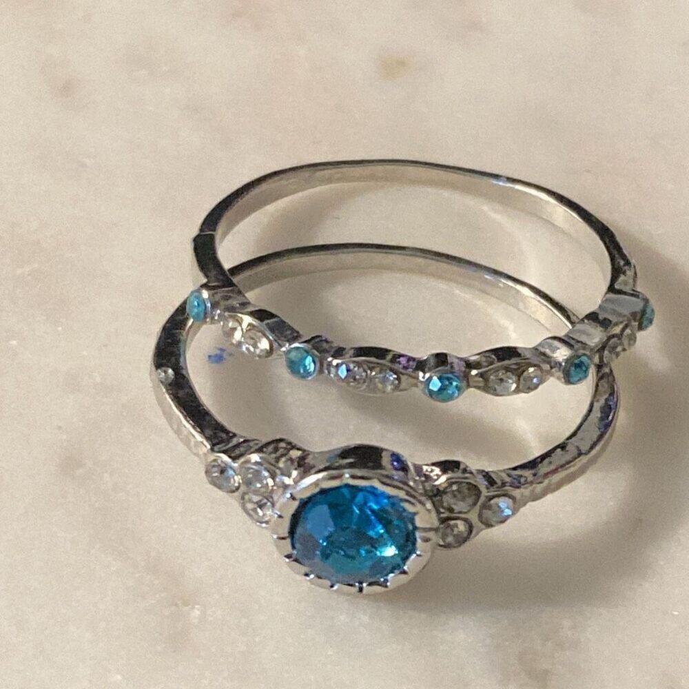 New fashion ring silver cz 9 special occasion wedding engagement holiday